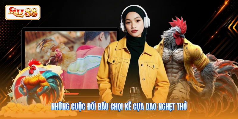 Những cuộc đối đầu chọi kê cựa dao nghẹt thở